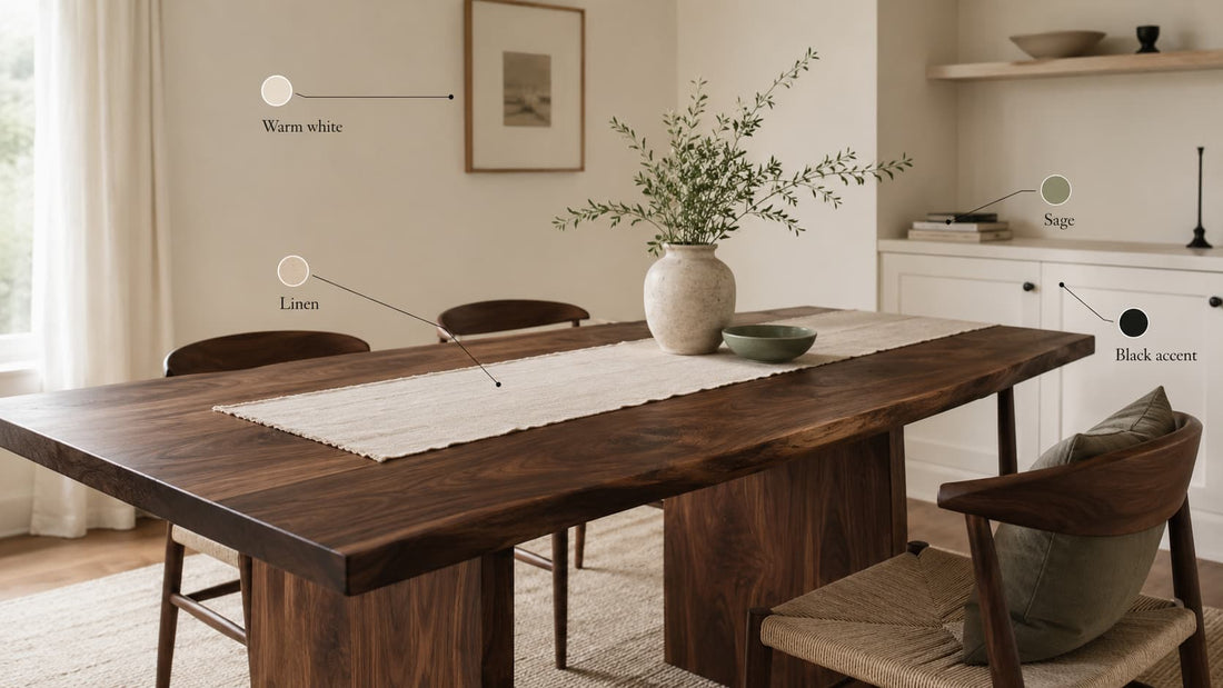What Colors Go With Walnut? A Palette Guide for Walnut Furniture and Floors