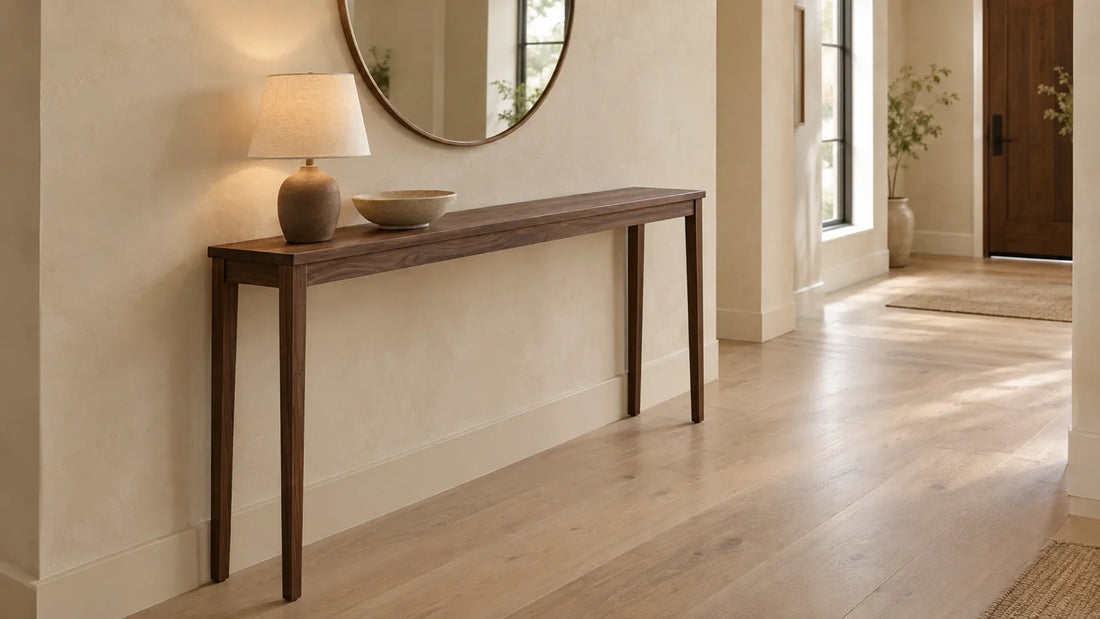 What Is a Console Table? Sizes, Placement, and How It Differs From a Sofa Table