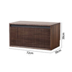 Composer Modular Solid Walnut Storage System