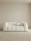 2-seater configuration of the Walnutry Cumberland modular sofa, perfect for small apartments or compact living spaces.