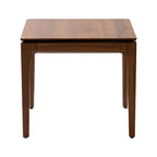 Walnutry solid walnut table with smooth finish and sturdy tapered legs for modern living spaces