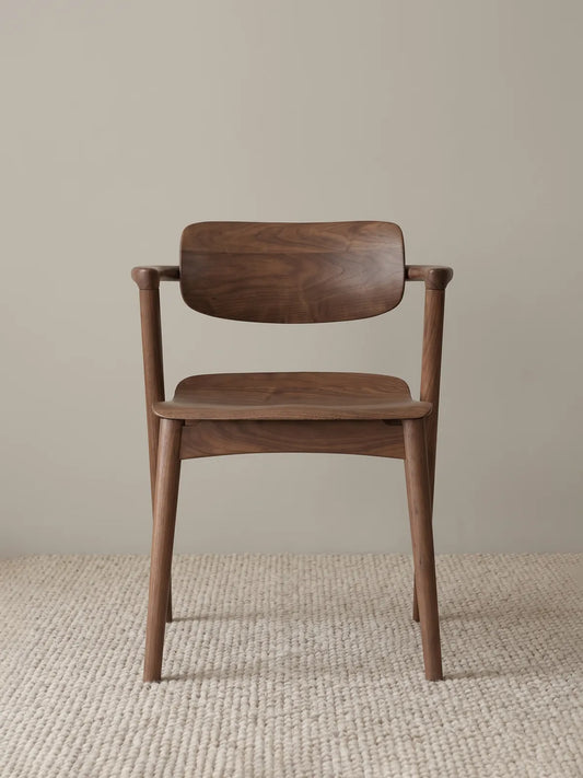 Taren Curved Arm Dining Chair - image 1