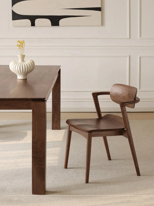 Taren Curved Arm Dining Chair - image 10