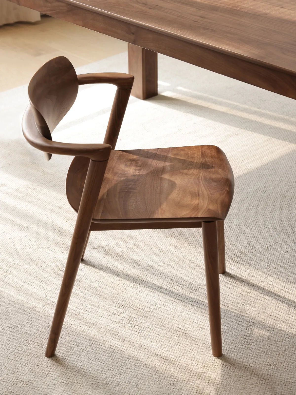 Taren Curved Arm Dining Chair - image 7